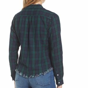 Women’s Plaid Button Down Shirt (xs)